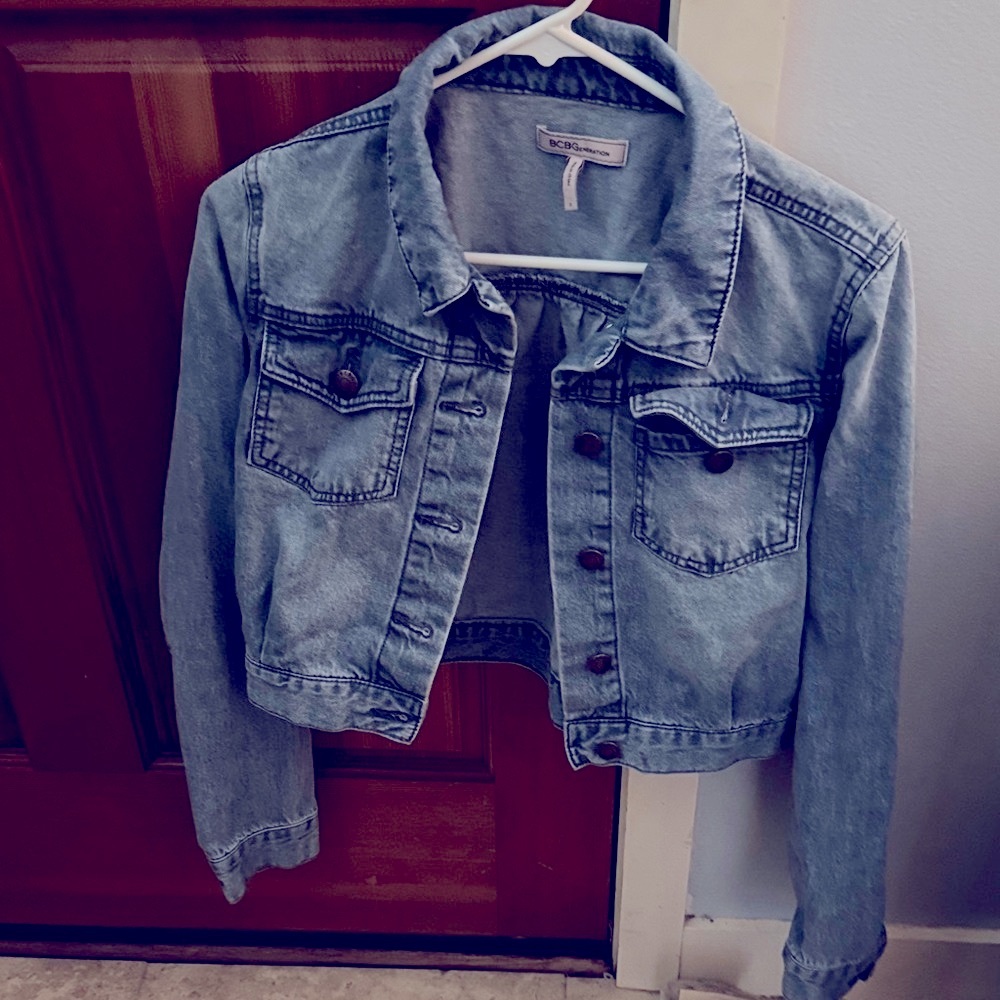Bcbgeneration Light Blue Jean Jacket - image 1